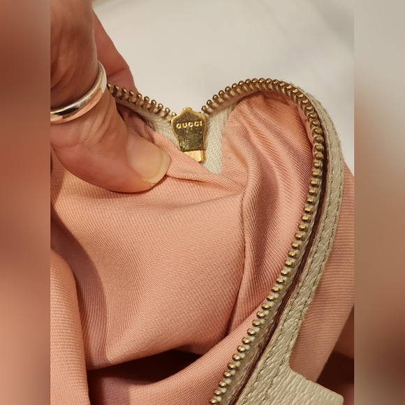 Gucci Pink GG Canvas & Leather Mini Jolicoeur Web Tote Vintage Gucci Sherry Line - Picture 8 of 10